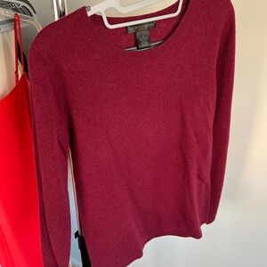 Long Sleeve Cashmere Sweater - Preswick & Moore